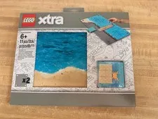 NEW LEGO Xtra Sea Beach Water Playmat City Accessories 853841 Modular RETIRED