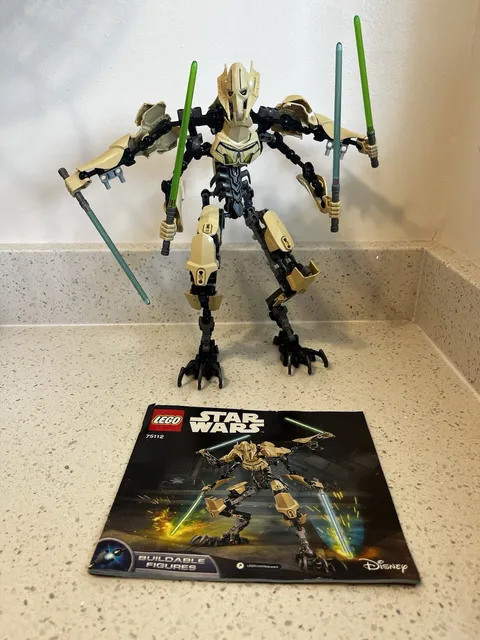 LEGO 75112 STAR WARS GENERAL GRIEVOUS 100% Complete