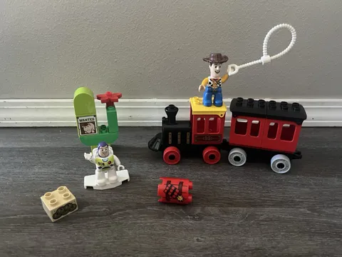 LEGO 10894 DUPLO Toy Story Train COMPLETE Set Disney Woody Buzz Lightyear
