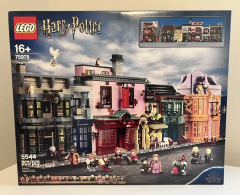 Harry Potter LEGO SET 75978 DIAGON ALLEY * NEW IN BOX SEALED * complete retired