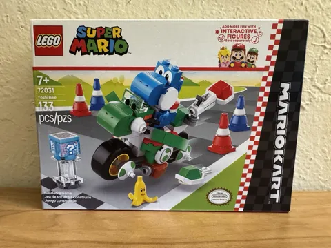 LEGO Super Mario Mario Kart Yoshi Bike Set 72031 133 pcs Age 7+
