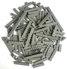 Lego Old Dark Gray Bulk Lot of 140pcs 1X3 1X4 1X6 1X8 etc Bricks Star Wars