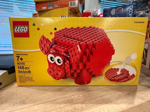LEGO Miscellaneous: Piggy Coin Bank (40155) FACTORY SEALED