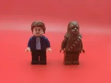 Lego Star Wars Chewbacca And Han Solo Minifigures