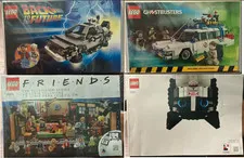 LEGO Ideas Instructions Lot - See description and pics for list of sets