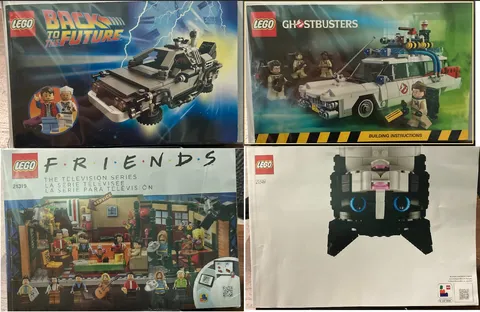 LEGO Ideas Instructions Lot - See description and pics for list of sets