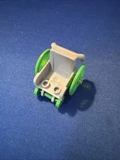 LEGO MEDICAL EQUIPMENT ~ Hospital Doctor Nurse Wheelchair Green And Grey