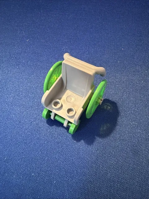 LEGO MEDICAL EQUIPMENT ~ Hospital Doctor Nurse Wheelchair Green And Grey