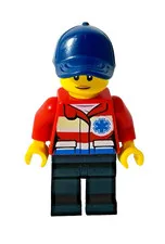 LEGO 60203 Ski Resort Female Ski Patrol Minifigure cty1083