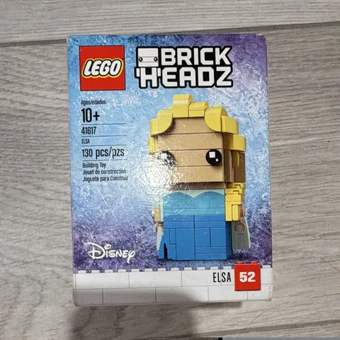 LEGO BrickHeadz Disney Elsa 41617 130pc Box Set Complete Set Plastic Ages 10+