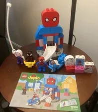 Lego Duplo Super Heroes - Spider-Man Headquarters Set #10940 - 100% Complete