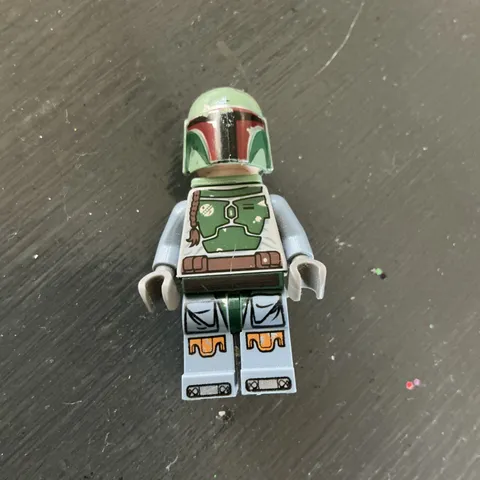 Lego Star Wars Boba Fett  - Nougat Head With Stubbles