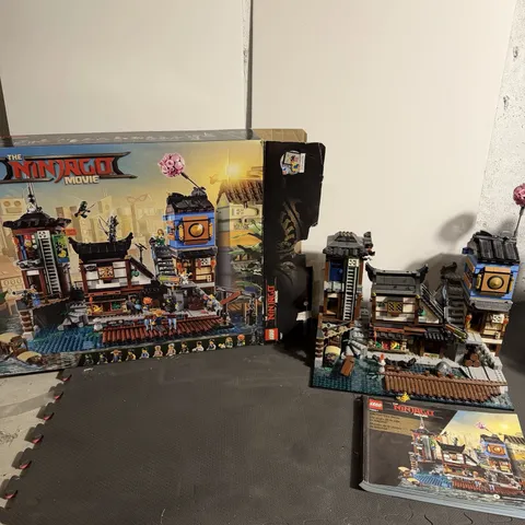 LEGO The LEGO Ninjago Movie: NINJAGO City Docks 70657 Incomplete  READ! As Is