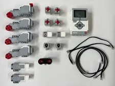 Lego Mindstorms ev3 programmable brick, motors and sensors