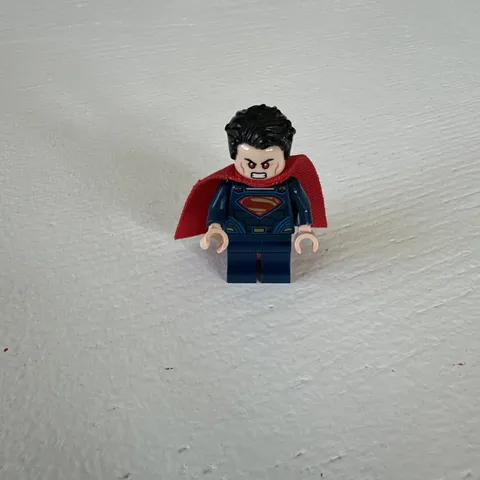 LEGO Minifigure Superman in his Dark Blue Suit