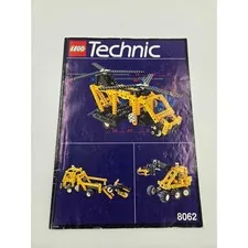LEGO Technic 8062 Crane Truck Helicopter Building Instruction Manual ONLY