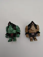 LEGO Fantasy Era Castle TROLL BIG MINIFIGURES Tan & Sand Green 7097