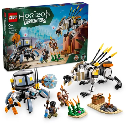 LEGO Horizon Adventures Aloy & Varl vs. Shell-Walker & Sawtooth Multicolor