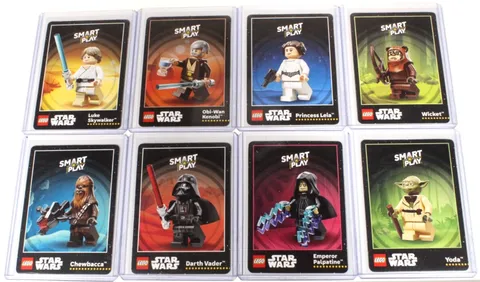 STAR WARS Collectible Card Set w/Protectors LEGO SMART PLAY EXCLUSIVE New