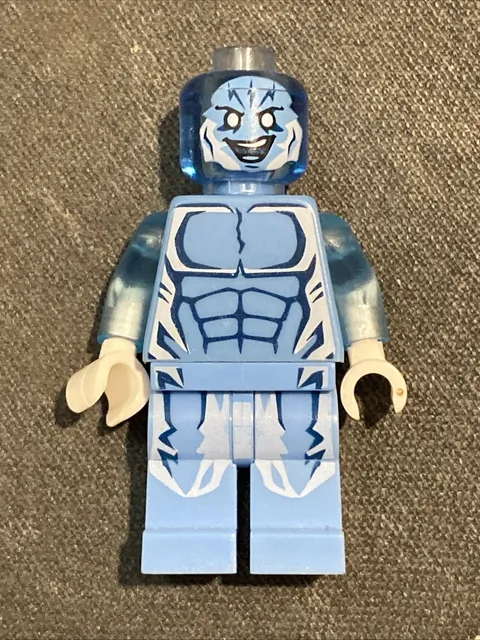 Lego Electro Minifigure Spider-Man Marvel Super Heroes 76014 sh0105 CMF Lot Rare