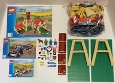 Lego 7637 Town City Farm with Instructions Missing 2 cows and 2 Subs PLS READ
