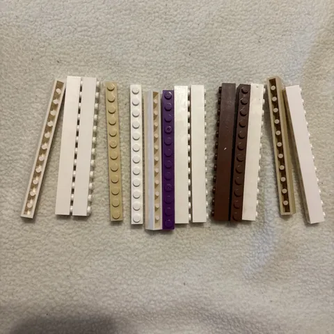 Lot Of 14 LEGO Parts 6112 Bricks 1x12