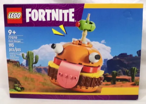 LEGO Fortnite 77070 Durr Burger 2024 Set New Sealed