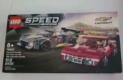 LEGO SPEED CHAMPIONS: Chevy Corvette C8.R Race Car & 68 Corvette 76903 Retired