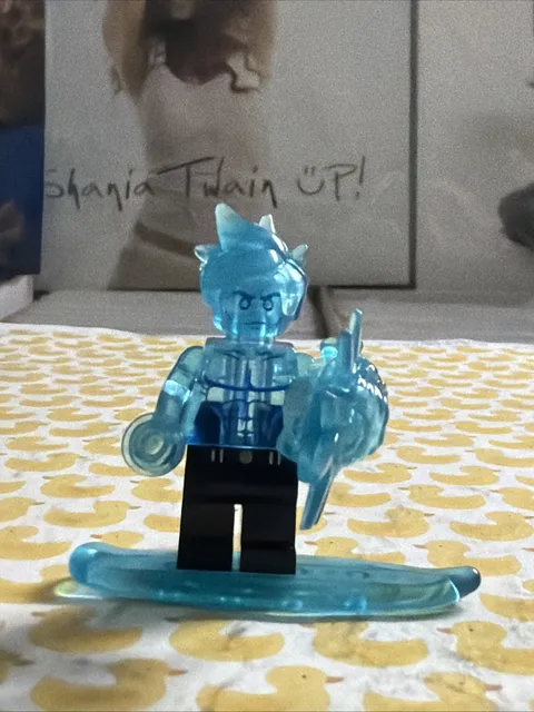 ICEMAN BOBBY DRAKE ICE SLED LEGO MINIFIG FIGURE uncanny x-men '97 original team