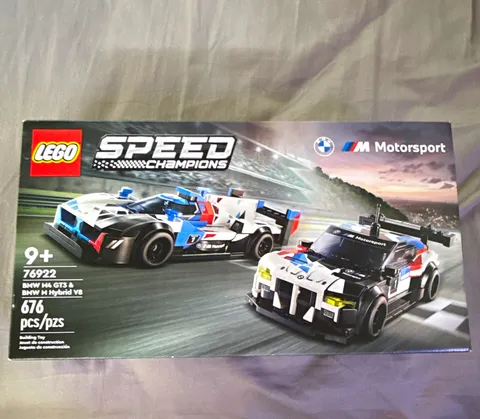 LEGO Speed Champions 76922 BMW M4 GT3 & M Hybrid V8 Race Cars