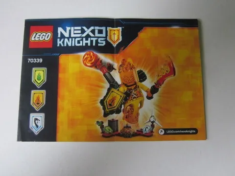 Lego Building Instructions Nexo Knights 70339