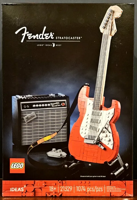 LEGO Ideas Fender Stratocaster (21329) New & Factory Sealed