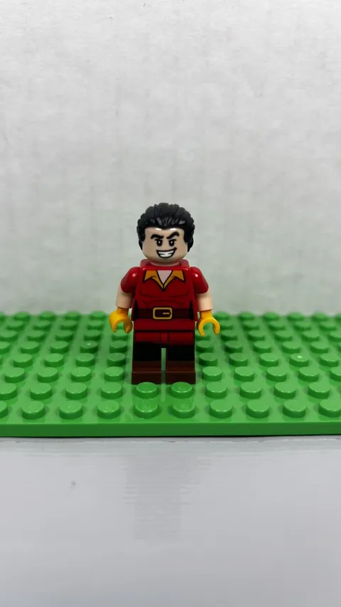 Lego Disney 100 Minifigure Gaston dis129 Villain Icons 43227 Beauty & The Beast 