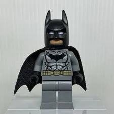 LEGO DC sh0151 Batman Dark Bluish Gray Suit Minifigure
