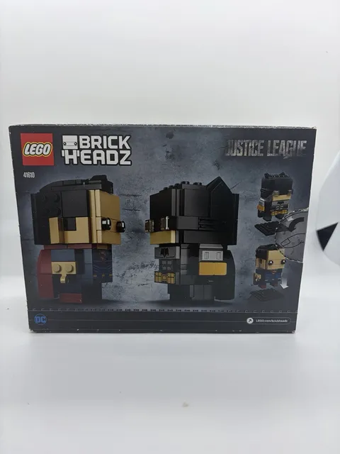 LEGO BrickHeadz Tactical Batman & Superman Justice League 41610 UNOPENED SEALED 