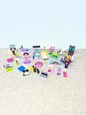 LEGO Friends Home Accessories Furniture Kitchen Chairs CartTreasure Chest