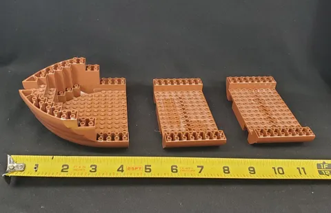 Lego Pirates Brickbeard's Bounty 6243 Ship Boat Hull Pieces Parts 64651 2560 LOT