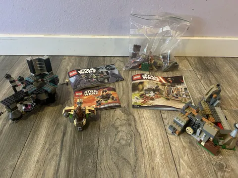 Lot of 3 Star Wars Lego Sets 75129,75169,75139