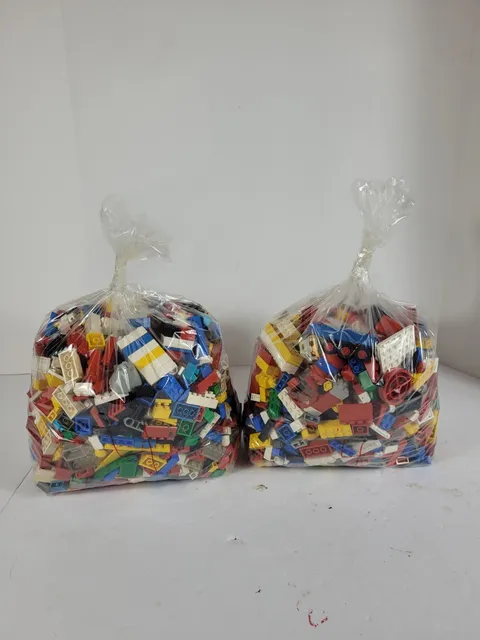 LEGO 7 Pounds Loose Bricks Lot Mostly Vintage Pieces Wheels + Bricks Ships Free 