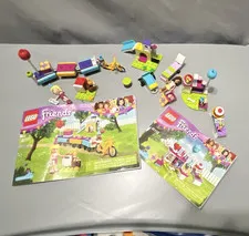 LEGO Friends Party Train 41111 & Party Treats 41112 79 pcs Instructions 2 sets