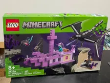 LEGO Minecraft: The Ender Dragon and End Ship (21264) DAMAGED BOX