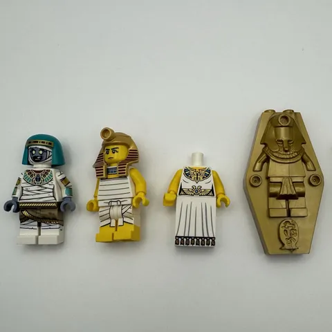 Lego Minifigure Lot Egyptian Mummy Queen Paroah Mixed Lot Read