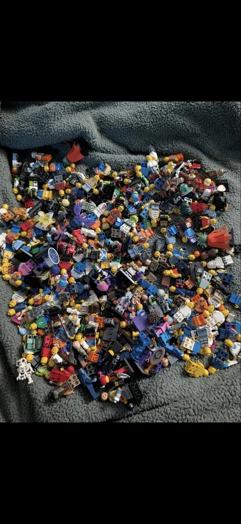 Lego Minifure And Accessories Bulk Lot One Pound Random Mixed Lot