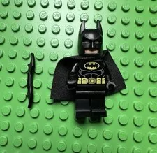 LEGO Batman Black Suit Minifigure Figure Minifig 7781 7783 7785 Z12