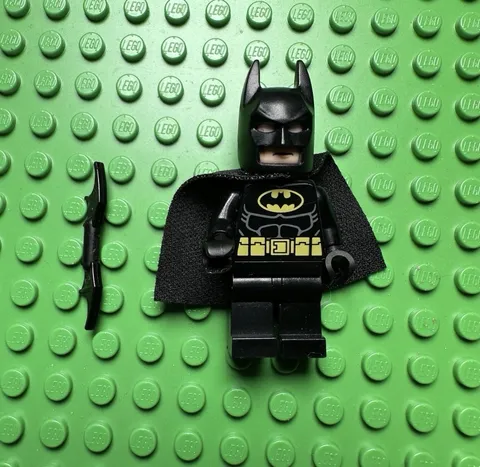 LEGO Batman Black Suit Minifigure Figure Minifig 7781 7783 7785 Z12