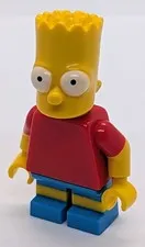 Lego The Simpsons Bart Simpson Minifigure Mini Fig 
