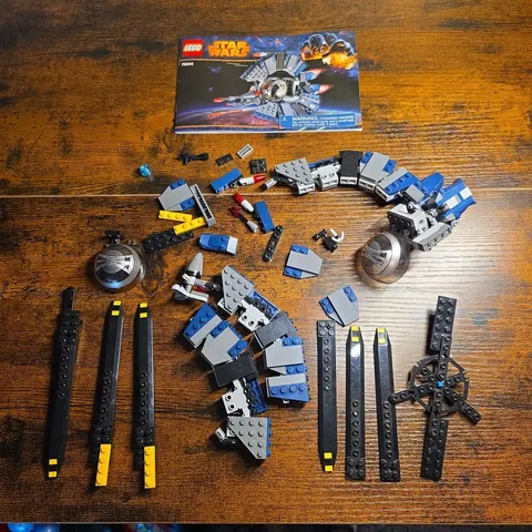 ​LEGO Star Wars Droid Tri-Fighter (75044) - Mostly Complete, Manual Inc, NO FIGS