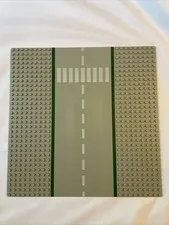Vintage Lego Base Plate Light Gray Street Road Runway 32 X 32