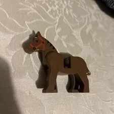 Brown Lego Horse