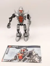 LEGO HERO Factory: Duncan Bulk (7168) Bionicle Figure Set Complete With Manual 